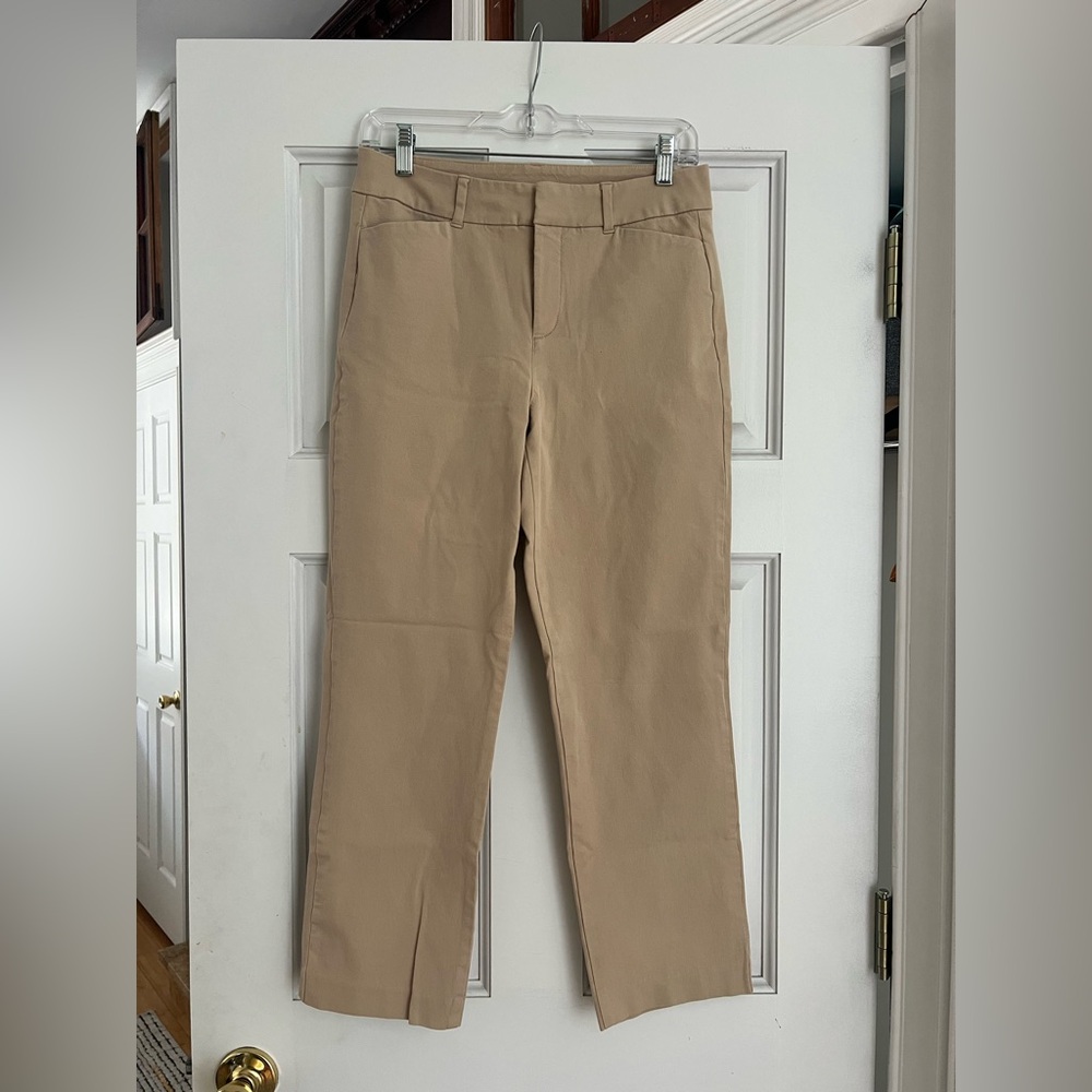 Old Navy Tan Pixie Dress Pants